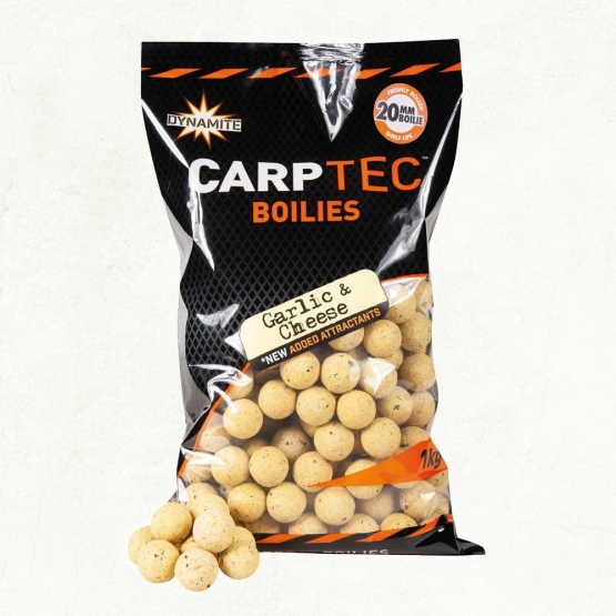 Dynamite Carptec boilies Garlic & Cheese