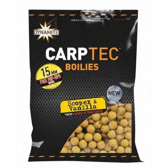 Dynamite Carptec boilies Scopex & Vanilla