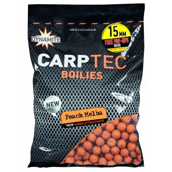 Dynamite Carptec boilies Peach Melba