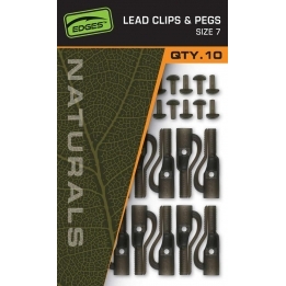 Fox Lead Clips & Pegs size 7